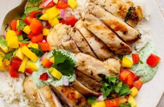 Cilantro Lime Chicken with Mango Salsa