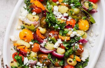Rainbow Grilled Gnocchi Skewers – Fit Foodie Finds